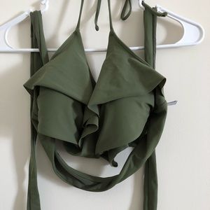Aerie Olive Green Swimsuit Set! 🧜🏽‍♀️